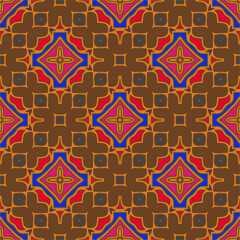 Abstract ethnic rug ornamental seamless pattern.Perfect for fashion, textile design, cute themed fabric, on wall paper, wrapping paper, fabrics and home decor.