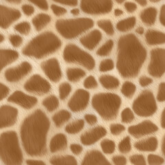 Giraffe Skin Texture Seamless Animal Print Pattern Tile © BrandPacks