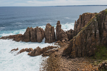 The pillers at phillip island in victoria