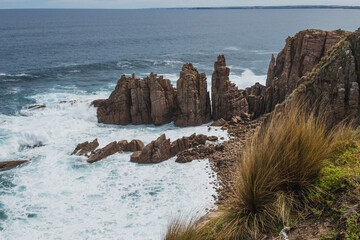 The pillers at phillip island in victoria