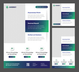 Modern Multipurpose Advertisement Templates - FLyer, Poster, Banner, Social Media Post & story - Printing, Square, and Long Size