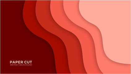 New paper cut bacground 3D colorfuel