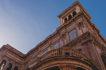Fototapeta premium Classical architecture in Seville spain