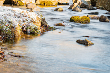 錦大沼の冬景色