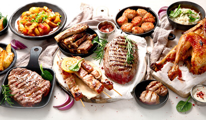 Meat main dishes