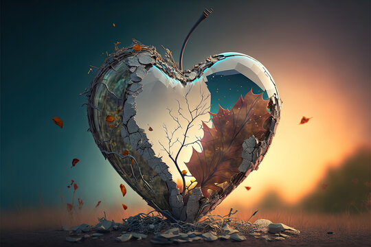 Broken Glass Heart Images – Browse 7,813 Stock Photos, Vectors, and Video |  Adobe Stock