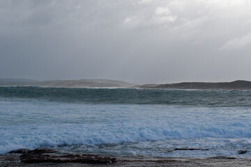 Stormy day outside Kalbarri - western Australia