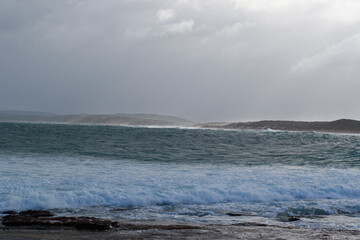 Stormy day outside Kalbarri - western Australia