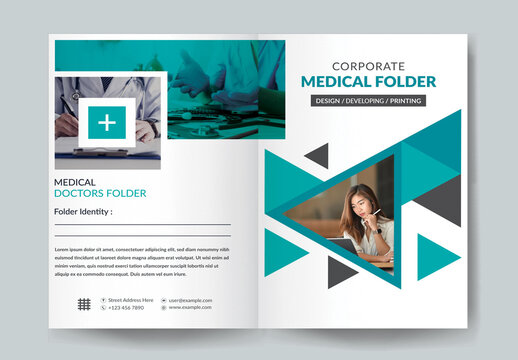 Medical Folder Design Template