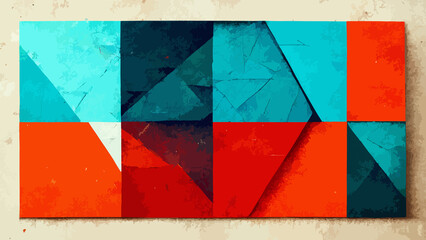 abstract geometric background. colorful geometric illustration.