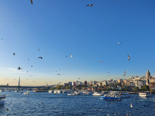 Fototapeta na wymiar View of Bosporus Strait