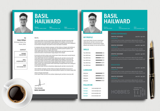 Professional Resume and Cover Letter Design Template
