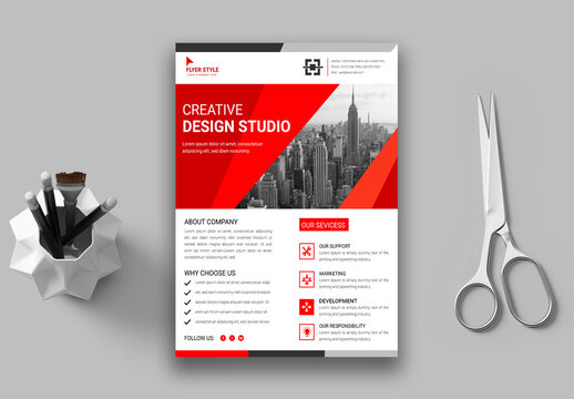 Creative Studio Flyer Design Template