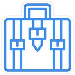 Suitcase Icon Style
