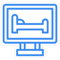 Online Reservation Icon Style