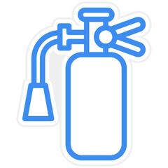 Fire Extinguisher Icon Style