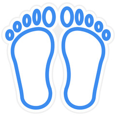 Footprint Icon Style