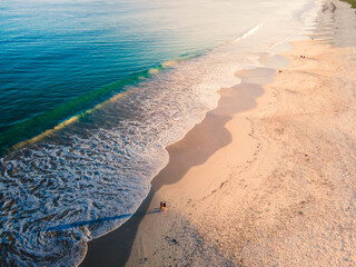Early morning Leighton Beach on clear spring morning.