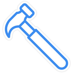 Hammer Icon Style