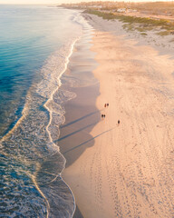 Early morning Leighton Beach on clear spring morning.