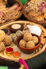 Harvest Festival Is Celebrated As Makar Sankranti, Lohri, Uttarayan, Maghi, Poush Sankranthi, Magh Bihu With Sesame Sweet viz. Tilgul, Til Mithai, Gajak, Chikki, Tilkut, Patang, Firki And Peanuts