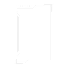 Sci Fi Modern User Interface Elements. Futuristic Abstract HUD. Good for game UI. Vector Illustration