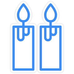 Candle Icon Style