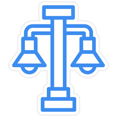 Street Light Icon Style