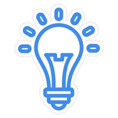 Fototapeta premium Idea Icon Style