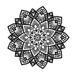 mandala, pattern, flower, design, ornate, seamless, wallpaper, arabesque, vintage, illustration, decoration, floral, circle, art, round, element, decor, shape, style, snowflake, texture, black, lace, 