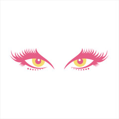 Eye vector logo design idea , creative symbol template. 
