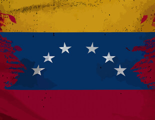 illustration of the Venezuela flag