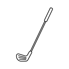 Stick golf icon vector design template