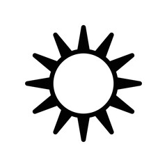 Weather icon vector design template