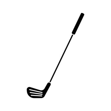 Stick golf icon vector design template