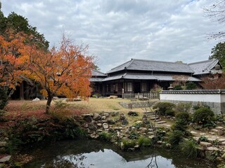 Obraz premium 旧毛利庭園、下関