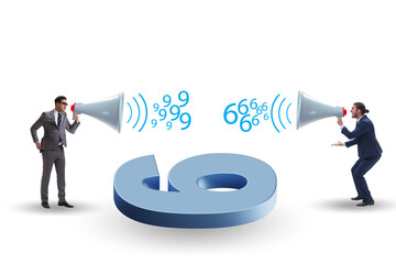 Argument over the numbers 9 and 6