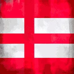 Obraz premium illustration of the Denmark flag