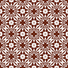Fototapeta premium Abstract tileable geometric pattern. A seamless background, vintage texture. 