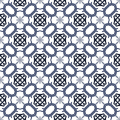 Abstract geometric pattern. A seamless background, vintage texture.	