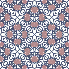 Abstract geometric pattern. A seamless background, vintage texture.	