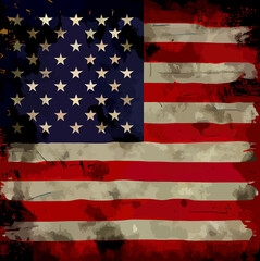 illustration of the United States flag