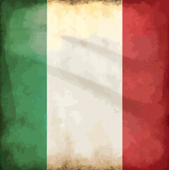 illustration of the italy flag