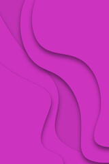 abstract paper cut magenta background with free space