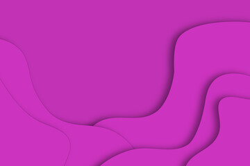 magenta background with empty space and curvy paper cur