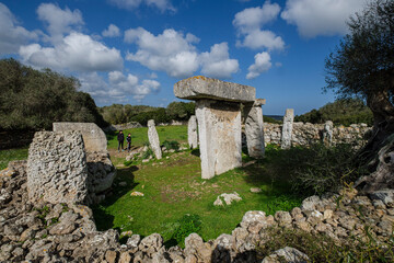 Talatí de Dalt prehistoric site, Maó, Menorca, Balearic Islands, Spain