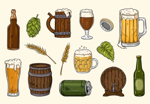 Beer Clipart Illustrations
