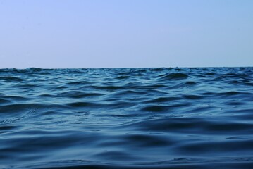 Obraz premium Deep blue sea background, beautiful view