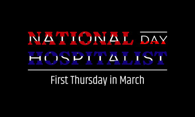 National Hospitalist Day Vector Illustration. Suitable for greeting card poster and banner