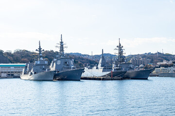 Fototapeta premium YOKOSUKA 軍港めぐり